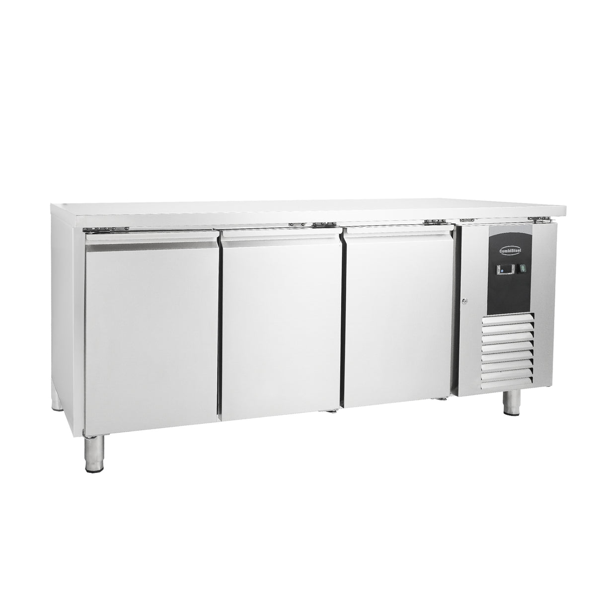 Koelwerkbank | 417L | 3 Deuren | +2°C/+8°C | Geforceerd | 1795x700x850(h)mm