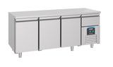 Koelwerkbank | 474L | 3 Deuren + 1 Lade | -2°C/+8°C | Geforceerd | 1865x700x850(h)mm