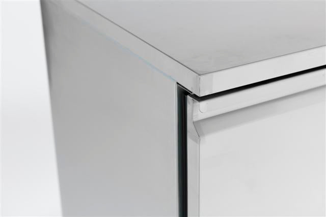 Koelwerkbank | 104L | 1 Deur | +2°C/+8°C | Statisch met ventilator | 435x700x850(h)mm