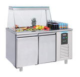Gekoeld saladette | 3x 1/1 GN | -2°C/+8°C | Geforceerd | 1400x700x850(h)mm