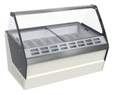Schepijsvitrine | HAWAI | Energiezuinig | 630L | 16x 5L | -14°C/-24°C | Statisch | 1590x1195x1335(h)mm