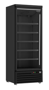 Glasdeur Koelkast Zwart | 600L | 1 Deuren | 0°C/+10°C | Geforceerd | 750x710x1997(h)mm