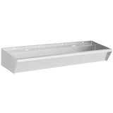 RVS Wasbak | 2 Kranen | 1200x360x135(h)mm
