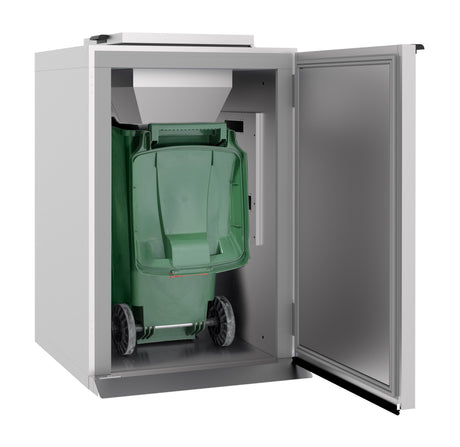 Afvalbakkoeler Enkel (1x 240L-Container) | Incl. Koelunit | +2°C/+8°C | 0.25kW (230V) | 1090x980x1280(h)mm