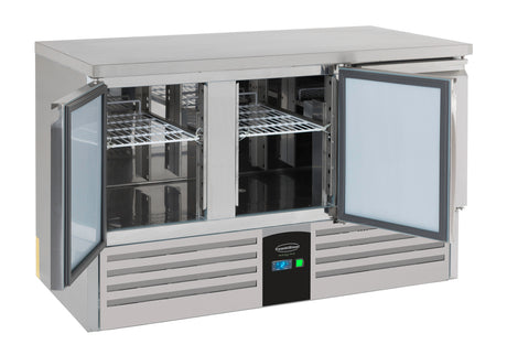 Koelwerkbank | ENERGY LINE | 400L | 3 Deuren | +2°C/+8°C | Geforceerd | 1368x700x870(h)mm