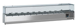 Gekoelde Opzetvitrine | 10 x 1/4 GN | 2000x335x435(h)mm