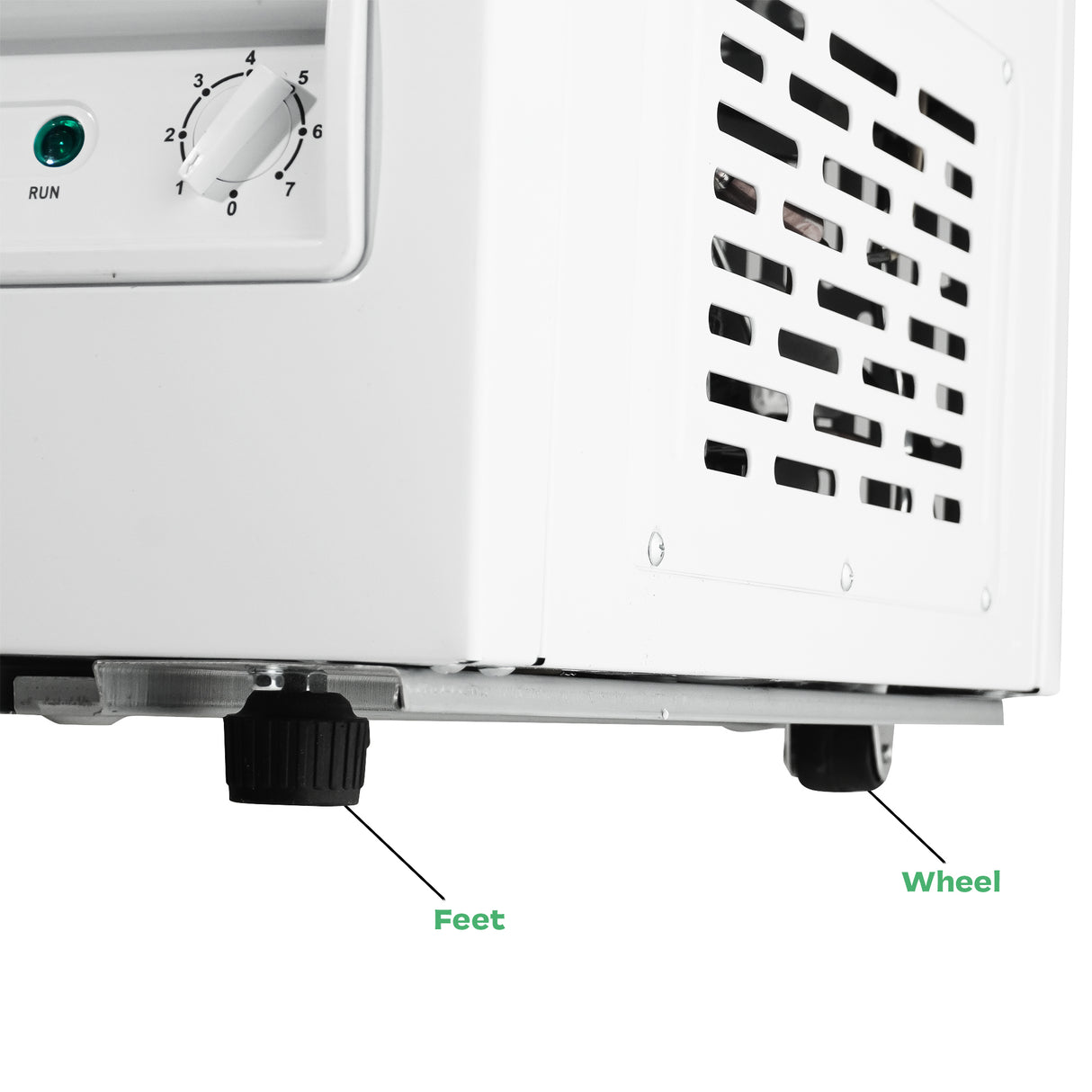 Vrieskist 512L | -18°C | wit/rvs | Deksel | 1535x740x825(h)mm