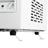 Vrieskist 650L | -18°C | wit/rvs | Deksel | 1930x710x825(h)mm