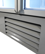 Glasdeur Koelkast Wit | 1530L | 3 Glasdeuren | 0°C/+10°C | Geforceerd | 1880x710x1997(h)mm