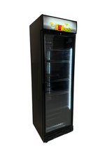 Drankenkoeling Zwart | 382L | Glasdeur | +4°C/+10°C | Statisch + Ventilator | 595x650x2000(h)mm