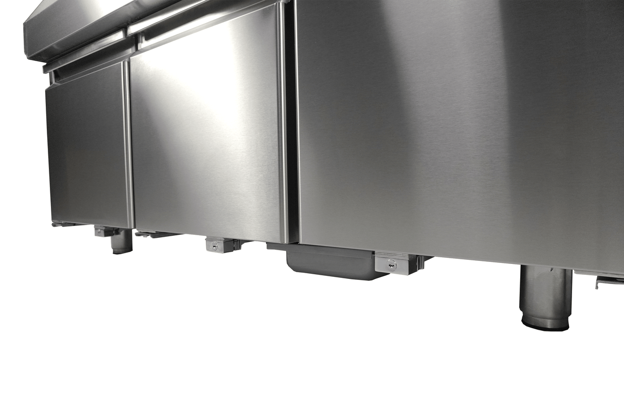 Gekoeld Bar-/Cocktailstation | PRO LINE | 280L | 3 Deuren | -2°C/+8°C | 1700x700x1000(h)mm