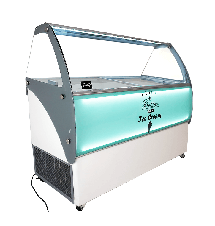 Schepijsvitrine | MALTA | Energiezuinig | 557L | 13x 5L | -15°C/-22°C | Statisch | 1662x825x1257(h)mm