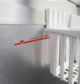 Koel - Vrieskist | LOTTE | 396L | Wit | -18°C/-25°C of 0°C/+10°C | Statisch | Schuifdeksels | 1234x653x900(h)mm