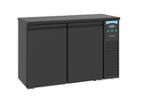 Pro-Line Barkoeler | Zwart | 2 Deuren | 320L | -2°C/+8°C | Geforceerd | 1380x550x950(h)mm