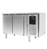 Koelwerkbank | Energy Line | 2 Deuren | +2°C/+8°C | Geforceerd | 1360x700x860(h)mm