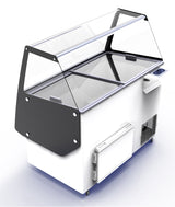 Schepijsvitrine | CUBA | Energiezuinig | 540L | 13x 5L | -14°C/-24°C | Statisch | 1664x842x1285(h)mm