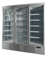 Glasdeur Koelkast Wit | 1530L | 3 Glasdeuren | 0°C/+10°C | Geforceerd | 1880x710x1997(h)mm