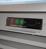 Glasdeur Vrieskast | 600L | Wit | -18°C/-22°C | Geforceerd | 750x710x1997(h)mm