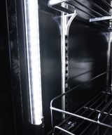 Glasdeur Koelkast | 1600L | Zwart | 0°C/+10°C | Geforceerd | Draaideuren | 1880x705x2050(h)mm