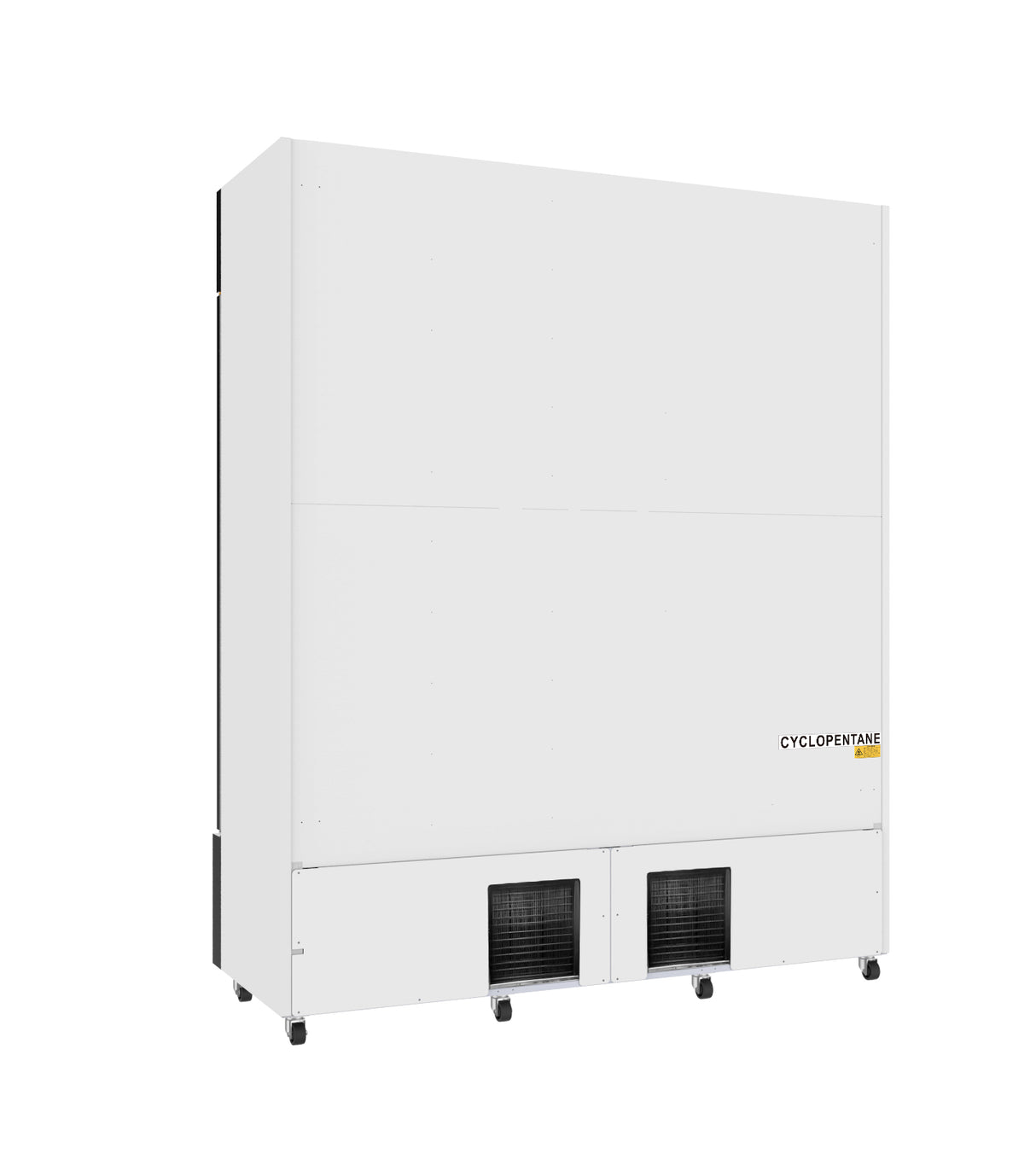 Glasdeur Koelkast Zwart/Wit | 1065L | 3 Glasdeuren | +1°C/+10°C | Geforceerd | 1600x610x1973(h)mm