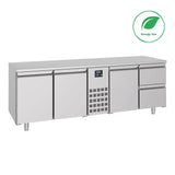 Combisteel Koelwerkbank | ENERGY LINE | 632L | 3 Deuren + 2 Laden (1/1 GN) | -2°C/+8°C | Geforceerd | 2270x700x850(h)mm | 7489.5360