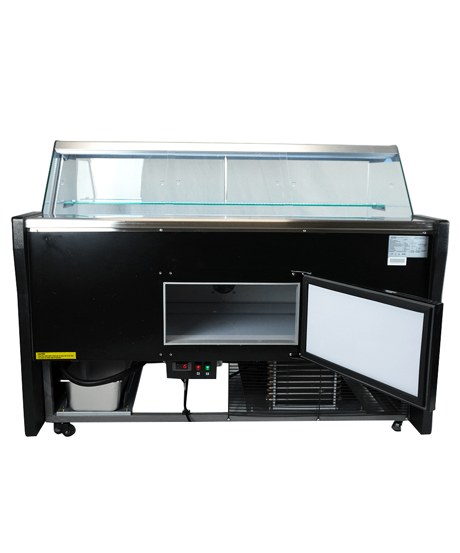Koeltoonbank | WESLEY | 0°C/+7°C | Geforceerd met gekoelde Reserve | 2590x902x1230(h)mm