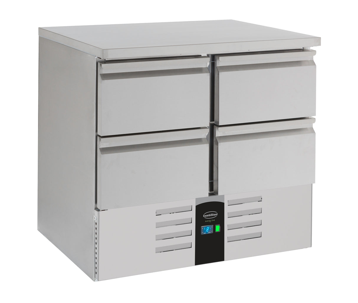 Koelwerkbank | ENERGY LINE | 257L | 4 Laden | +2°C/+8°C | Geforceerd | 900x700x875(h)mm