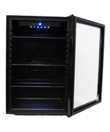 Drankenkoeling | Zwart | 150L | 1 Glasdeur | +3°C/+10°C | Statisch | 540x539x847(h)mm