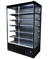Wandkoeling Marco | Zwart | Draaideuren| 1292L | -1°C/+5°C | Geforceerd | 5 Etages | 1310x740x2010(h)mm