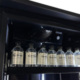 Drankenkoeling Zwart | 360L | Glasdeur | +1°C/+10°C | Geforceerd | 610x610x1973(h)mm