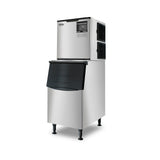 IJsblokjesmachine | Volle Ijsblokjes | 160kg/24u | Bunker 125kg | Luchtgekoeld | 605x832x1715(h)mm