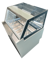 Schepijsvitrine KOMODO | 189L | 6x 5L | -16°C/-18°C | Geforceerd | 910x880x1300(h)mm