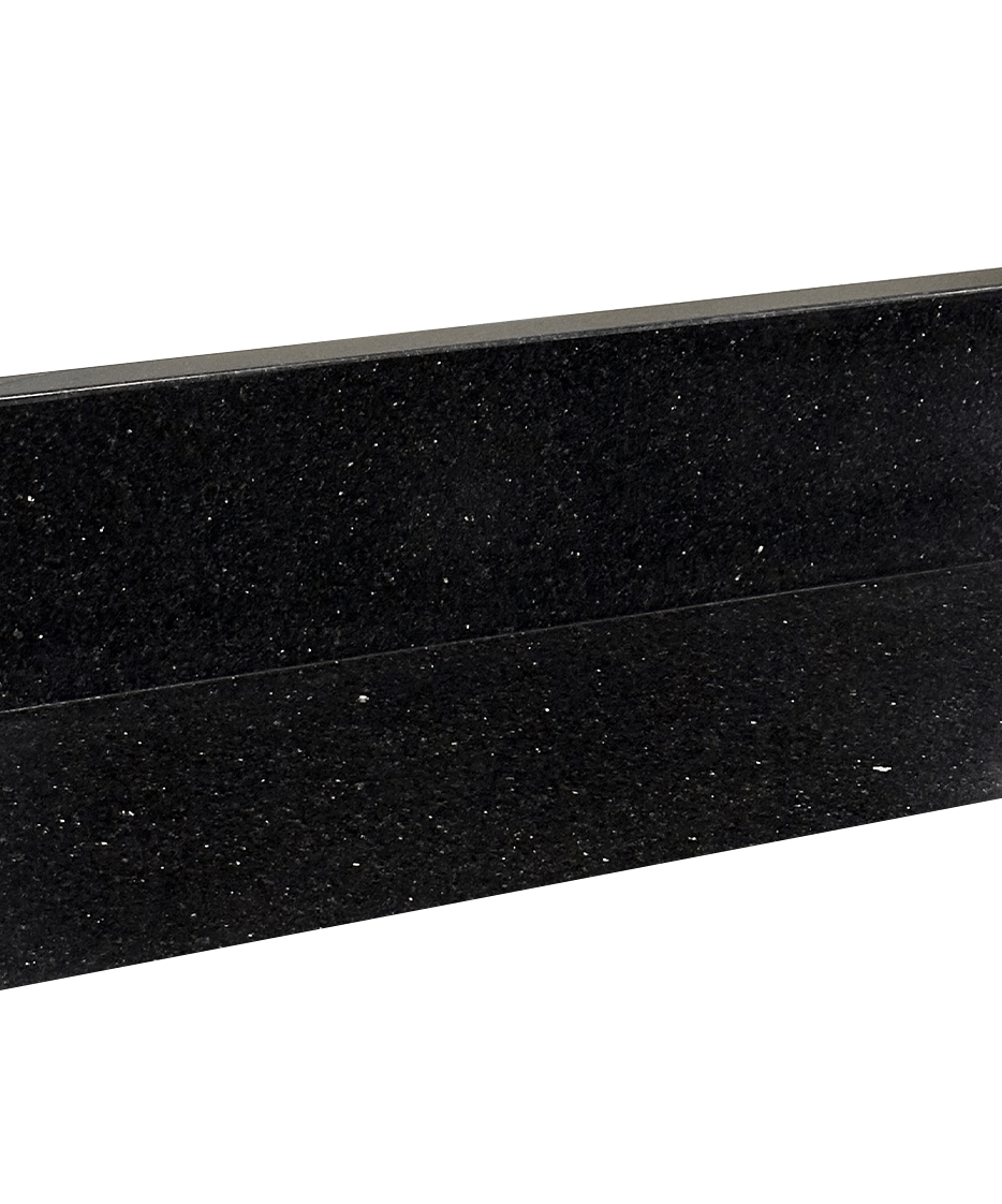RVS Pizzawerkbank 471 Liter | +2°C en +8°C | 3 Deuren | Zwart Graniet | Met Wielen | 2020x800x1000(h)mm