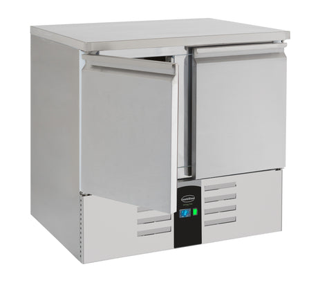 Koelwerkbank | ENERGY LINE | 257L | 2 Deuren | +2°C/+8°C | Geforceerd | 900x700x870(h)mm