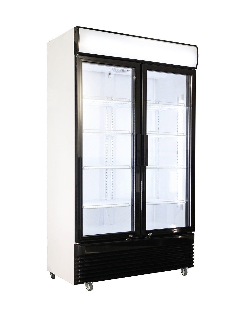 Glasdeur Koelkast Wit | 780L | 2 Deuren | +2°C/+10°C | Geforceerd | 1120x595x2100(h)mm