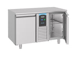 Vrieswerkbank | ENERGY LINE | RVS | 281L | 2 Deuren | -10°C/-22°C | Geforceerd | 1300x700x850(h)mm