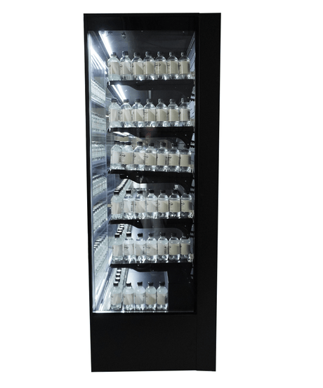 Wandkoeling Marco | Zwart | Draaideuren | 1939L | +2°C/+8°C | Geforceerd | 5 Etages | 1935x740x2010(h)mm