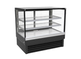 Koelvitrine | 257L | Zwart | +2°C/+8°C | 3 Niveaus | 1200x680x1200(h)mm