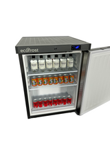 Koelkast | Energiezuinig | 155L | RVS | 0°C/+8°C | Statisch met Ventilator | 600x635x835(h)mm