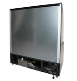 Wandkoeling zwart met nachtafdekking | 380L | 3 schappen | +2°C/+8°C | Geforceerd | 1300x660x1500(h)mm