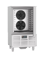 Blastschiller PRO LINE | 10 Niveaus (1/1 GN) | Max. 30kg (Koelen) / 25kg (Vriezen) | 2.2kW (230V) | 800x750x1410(h)mm