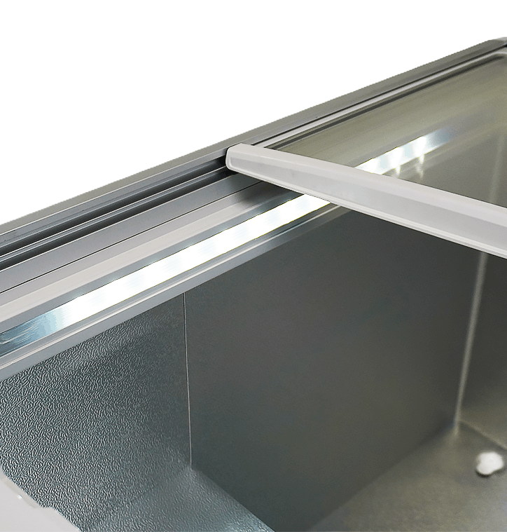 Koel - Vrieskist | LOTTE | 516L | Wit | -18°C/-25°C of 0°C/+10°C | Statisch | Schuifdeksels | 1634x653x840(h)mm