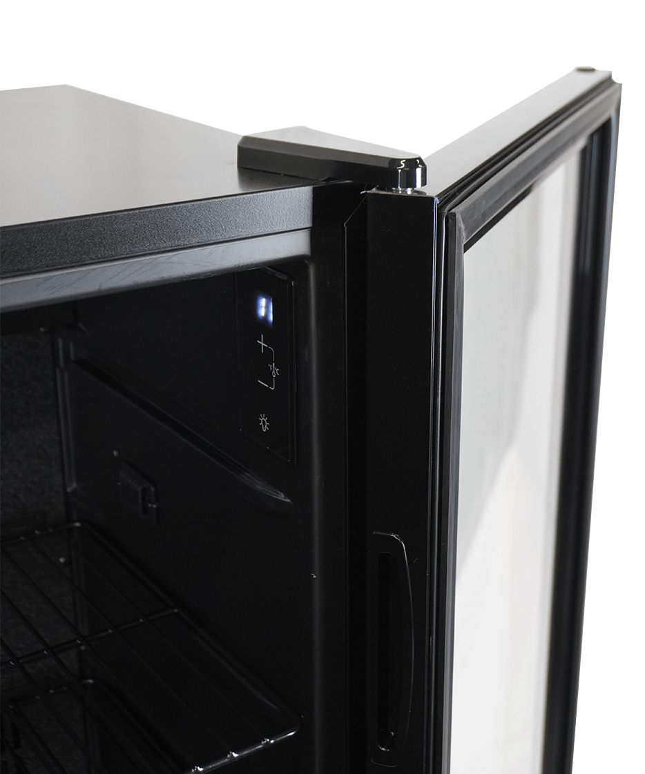Drakenkoeling | Zwart | 80L | +3°C/+10°C | Statisch | 474x440x840(h)mm