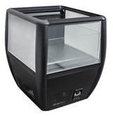 Koeleiland | Zwart | 87L | +2°C/+8°C | Geforceerd | 772x833x930(h)mm