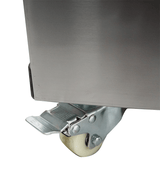 Koelvitrine | 270L | Zwart/RVS | +2°C/+8°C | 3 Schappen | 915x675x1210(h)mm