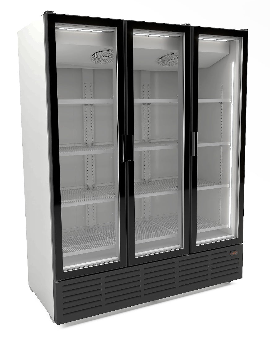 Glasdeur Koelkast | 1560L | Wit | -1°C/+2°C | Geforceerd | Klapdeuren | 1620x740x2077(h)mm