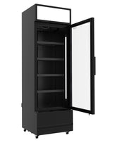 Drankenkoeling Zwart | 360L | Glasdeur | +1°C/+10°C | Geforceerd | 610x610x1973(h)mm