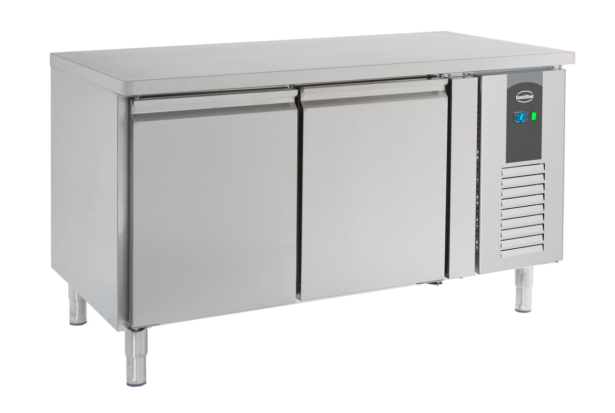 Bakkers-koelwerkbank | 428L | 2 Deuren | +2°C/+8°C | Geforceerd | 1510x800x860(h)mm