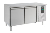 Bakkers-koelwerkbank | 428L | 2 Deuren | +2°C/+8°C | Geforceerd | 1510x800x860(h)mm