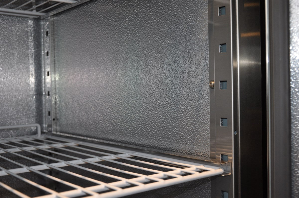 Horeca Koelkast | RVS | 600L | -2°C/+8°C | Statisch + Ventilator | 680x810x2010(h)mm